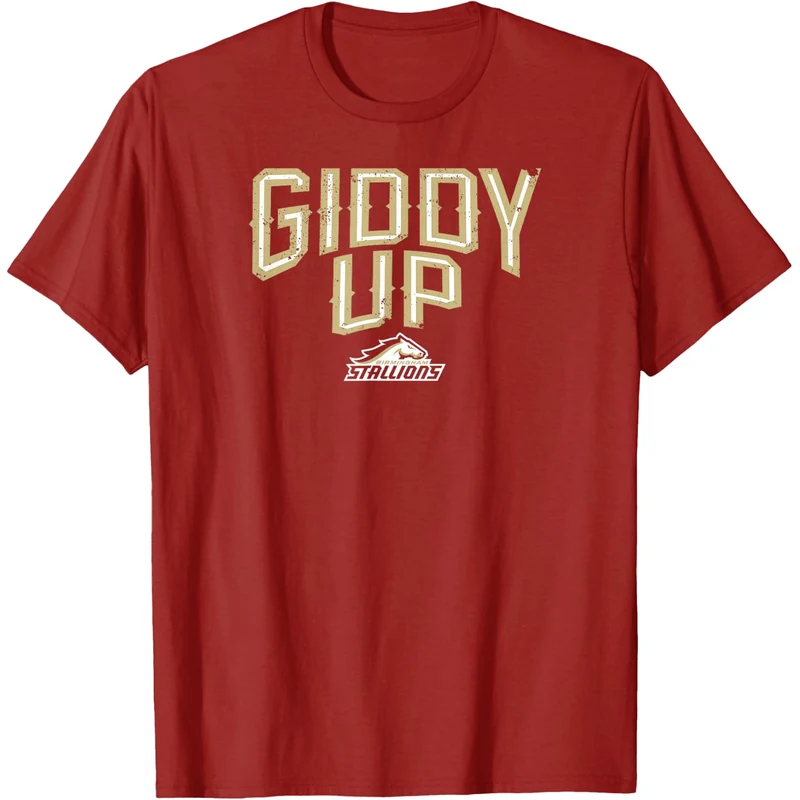 UFL Giddy Up Football Tee Birmingham Stallions Jersey Sports Jerseys